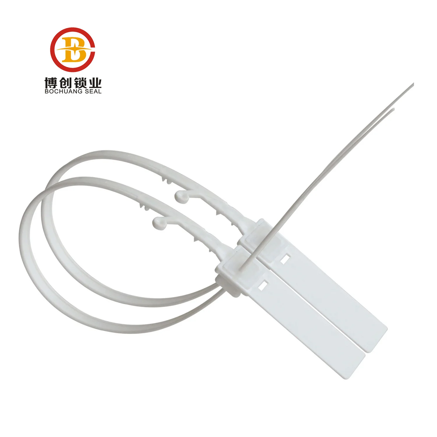 BCP702 High Security Pull Tight Truck Container Logistics Plastic Seal For Bags