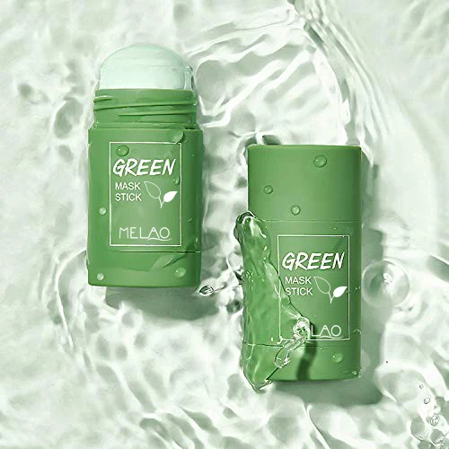 Meridian green mask stick cosmetics tea surgical masks box meridians get clean face matcha clay disposal lime