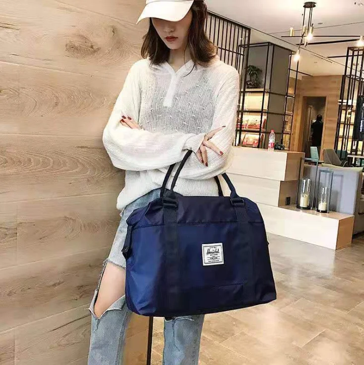 Factory price portable travel bag dry and wet separation fitness exercise large capacity waterproof folding travel bag wholesale