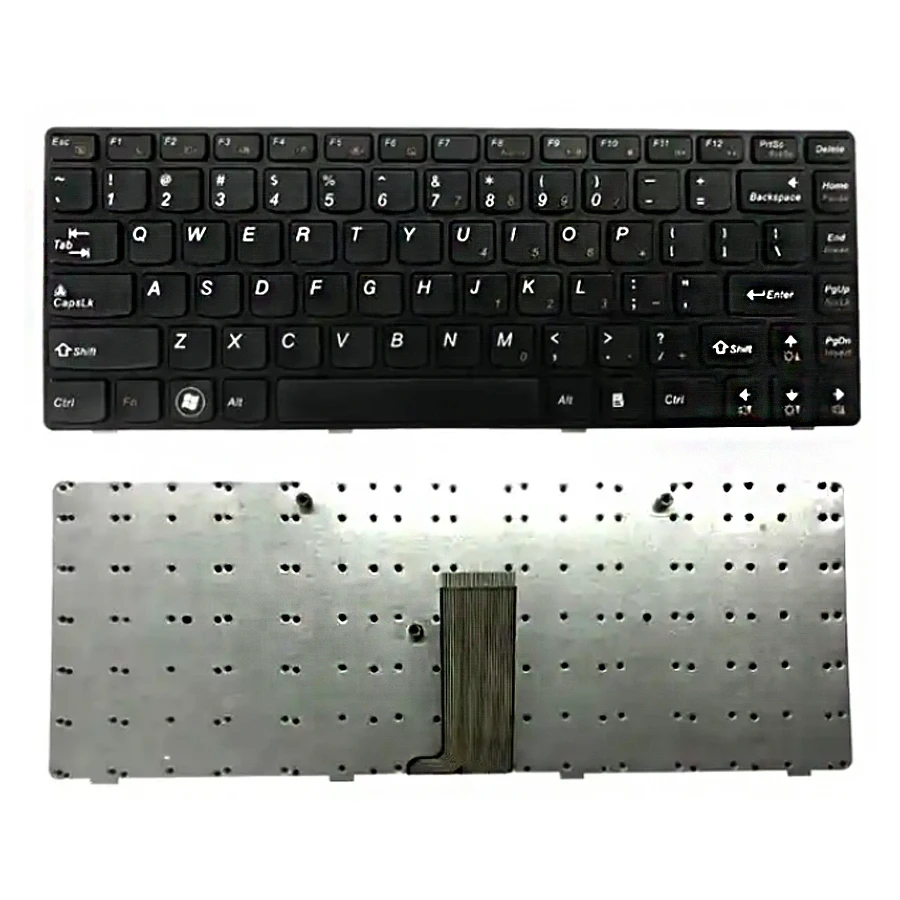 Customize multiple languages brand new keyboard for le g470 notebook replacement keyboard English Russian lanbuages