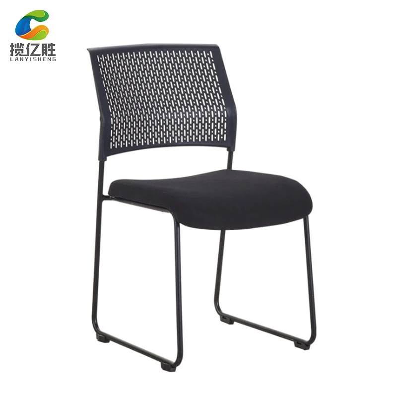 
best low price PP plastic stacked meeting chair with no wheels 