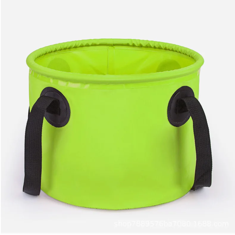 Buffalo Gear tarpaul pvc new professional outdoor 10l 20l custom printed portable waterproof collapsible water camping bucket foldable