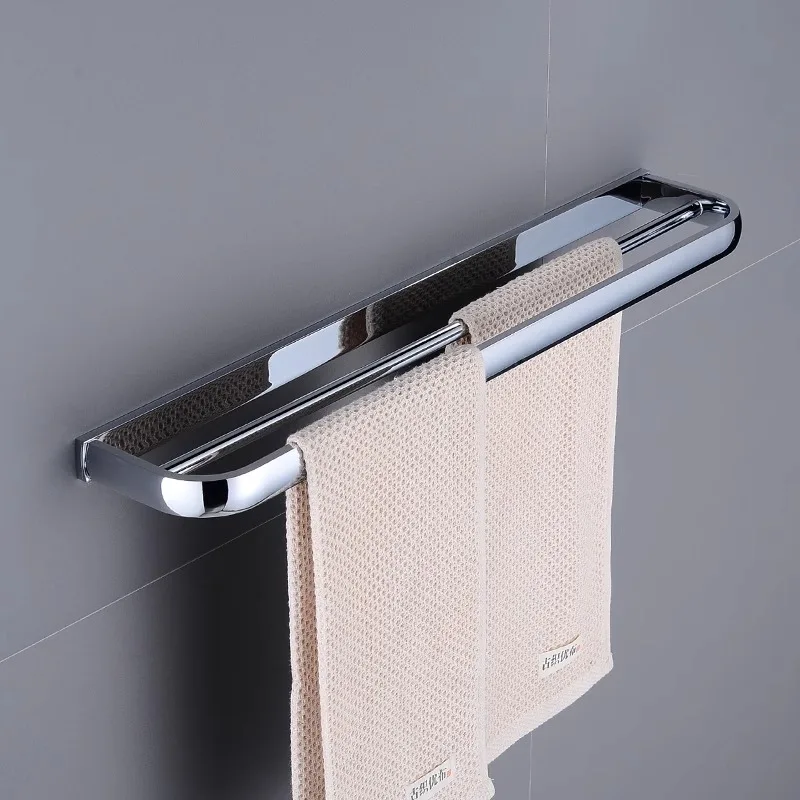 Europe New Wall Mounted Washroom Chrome Towel Rack 6 Piece Other Parts Toilet Hardware Bathroom Accessories Set