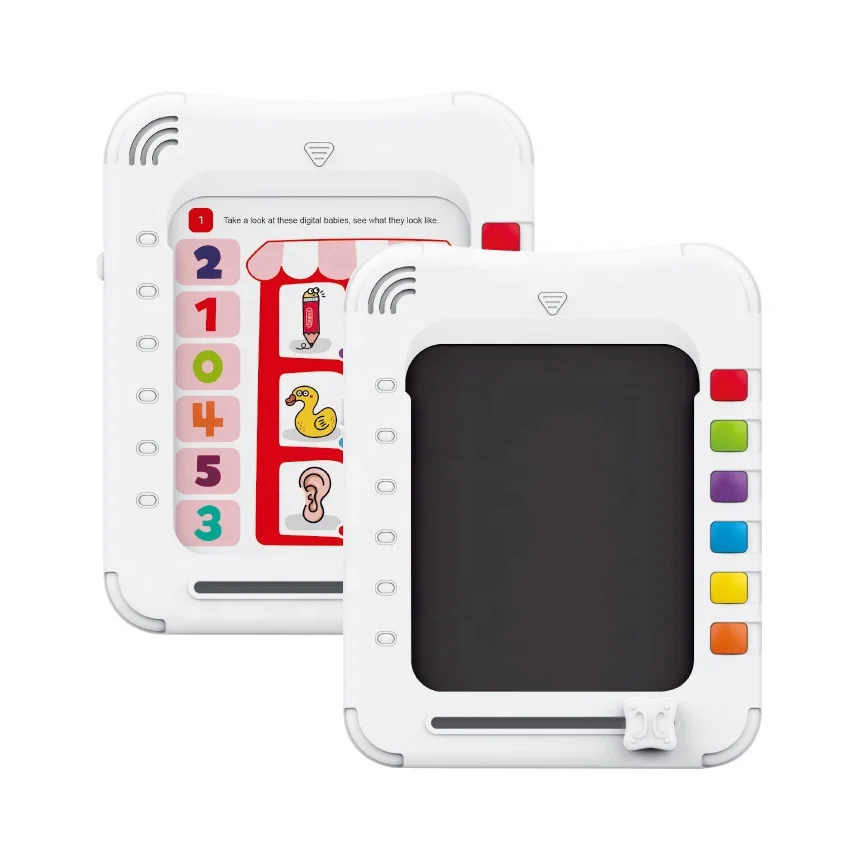 Обучающие машинные игрушки 2 в 1 планшет для письма с несколькими картами электронный рисования подключением к викторине игрушка детей
