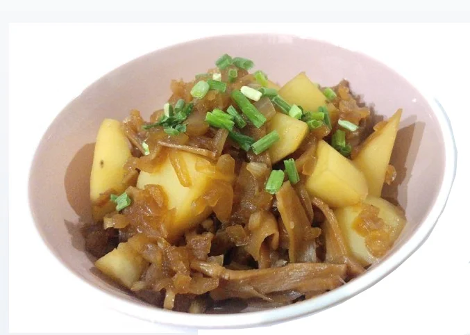 Japanese Soy Sauce-Based Flavor Fresh Frozen Dried Bamboo Shoot