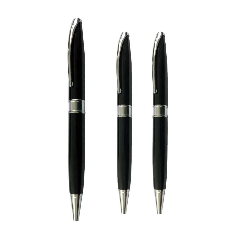 Heavy Metal New Ballpoint Pen With Blue Biro Pen High Quality Writing Pens With Custom Logo