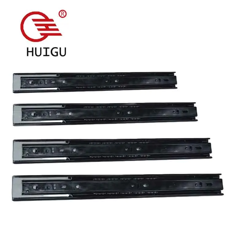 Heavy-Duty Soft-Closer Drawer Slides Rail Automatic Buffering Modern Design Kitchen Dining Bedroom Living Room Hotel Hospital