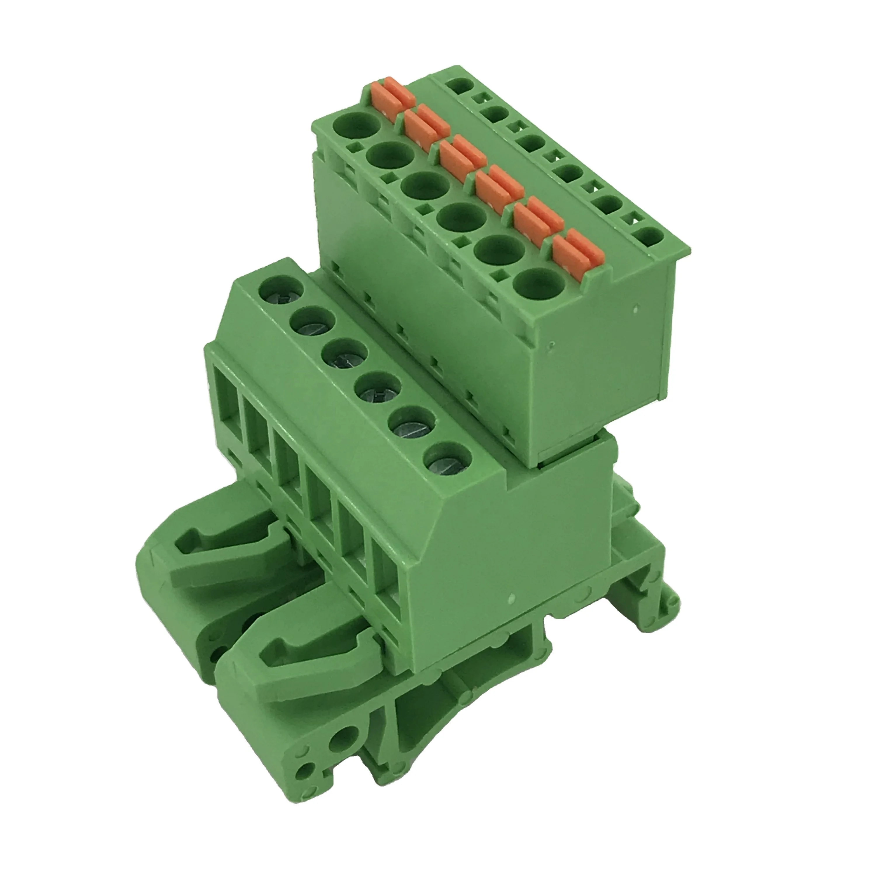 Din rail mounted terminal block XK2EDGUVK