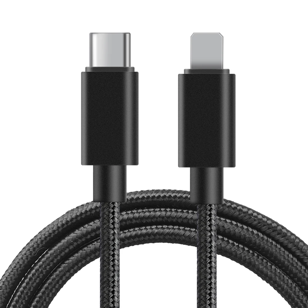 20W nylon Fast Charging Data Cable Charging  Usb c To  lightning Cable For iphone14 13 12 data cable