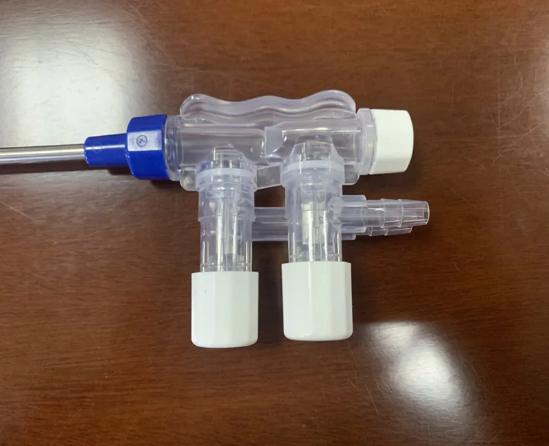 Disposable Suction Irrigation Set With Two Spikes