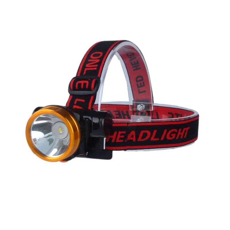 Head flashlight rechargeable LED headlights emergency lighting
