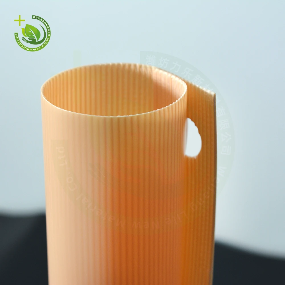 Custom Wind-resistant Corrugated Plastic Tree Guard Tree Protector Vine Guards Shelters Seedling protection Tubes Plant Wraps