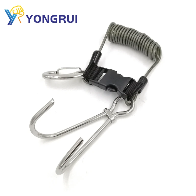 Custom Retractable Tool Lanyard Tether Security Cable Suspension Kit For Fishing