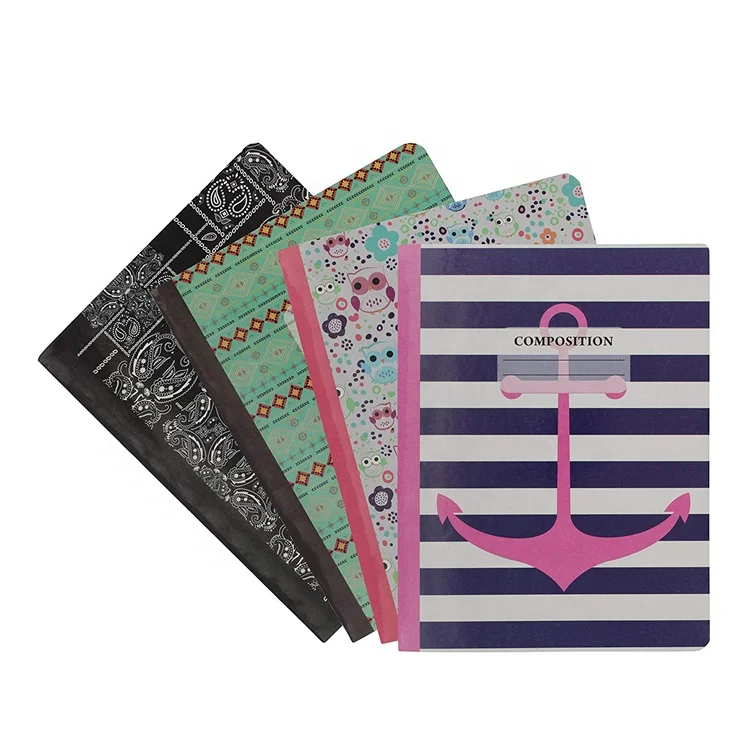 Custom Bulk Cheap Composition Notebooks with A4 A5 Size