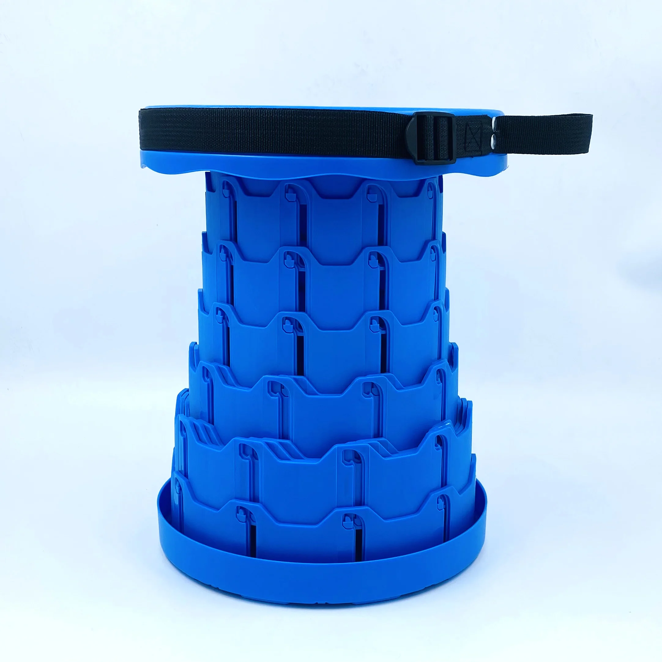 Wholesale  Manufacturer Portable Telescope Stool  Plastic Chairs Retractable  Folding Stool