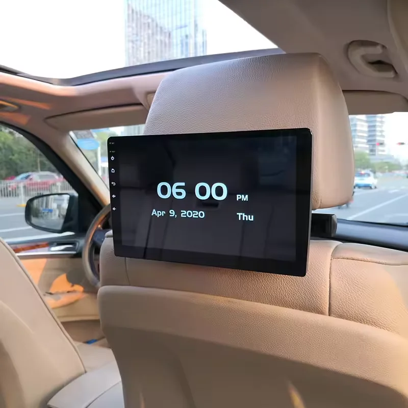 10 1 дюймов 4K подголовник автомобиля IPS экран Android система заднего сиденья развлекательный плеер Wi-Fi монитор 2 + 32 ГБ автомобильный памяти