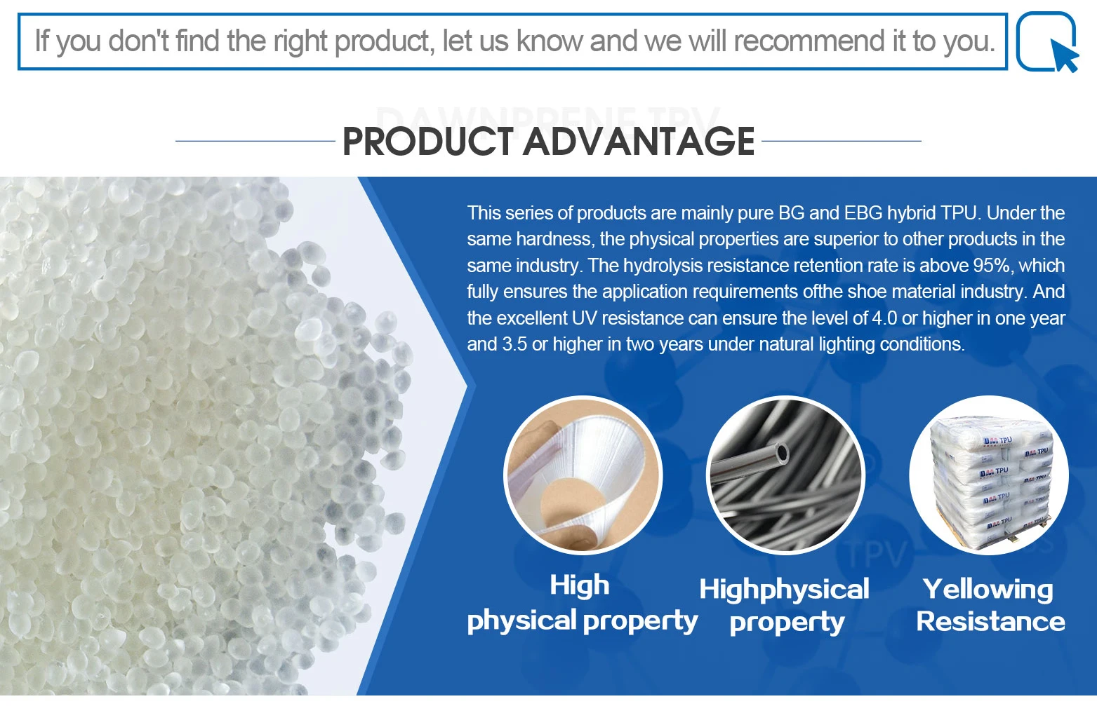 w TPU Thermoplastic Polyurethane virgin material based on polyester polyether shoe soles film  iphone 14 plus phone case caster