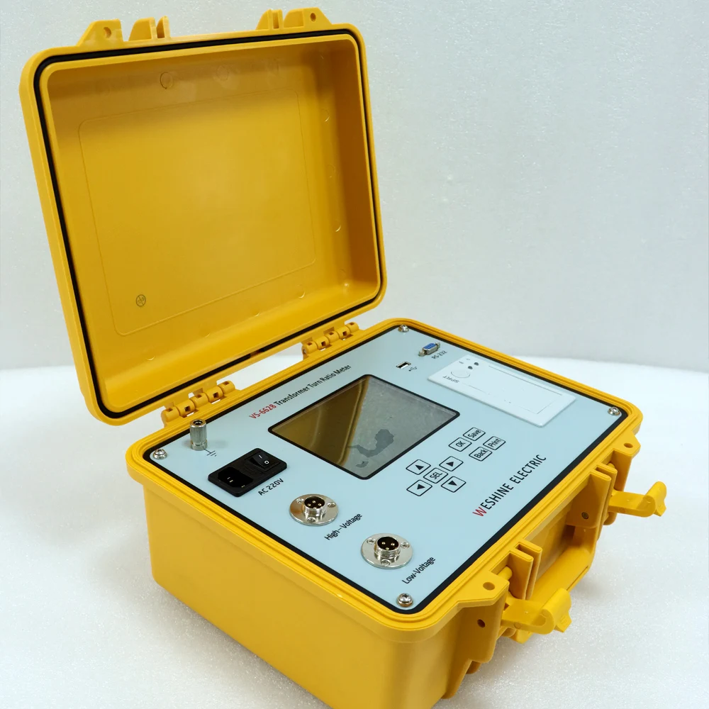 High Repurchase Rate Digital 3 Three Phase TTR Meter Handheld Transformer Turn Ratio Tester for PT CT Instrument Transformer