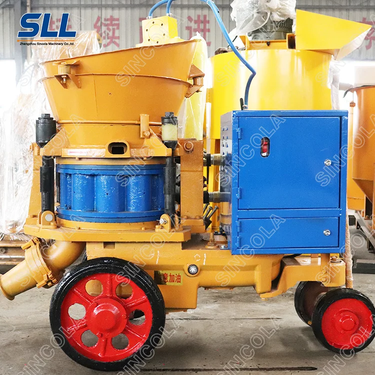 Constant hydraulic wet shotcrete machine