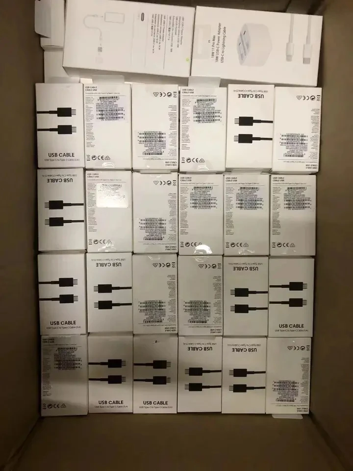 High speed 5A USB C cables for Samsung galaxy S20 S21 Note20 Note10 Cable Type c to Type c Fast Charging Data link line