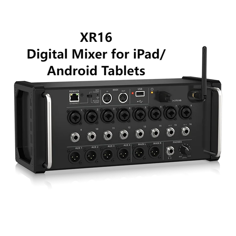 Good Manufacturer XR16 for Karaoke Digital Audio Mixer Karaoke Audio Digital