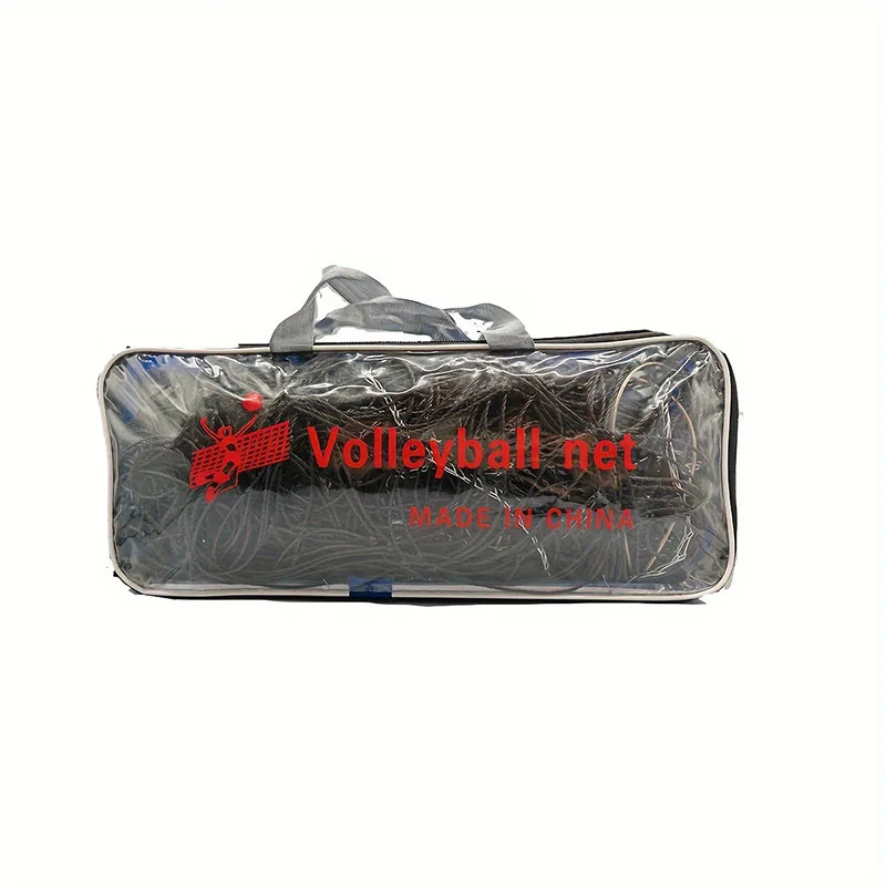 M009 Outdoor Portable High Quality 2mm PE Knotted Volleyball Net Strong and Durable Court Equipment