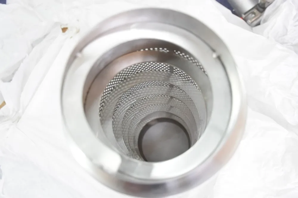 Best price Chinese manufacturer Stainless Powder Remover tablet Deduster  Uphill Tablet Deduster For Pharmaceutical