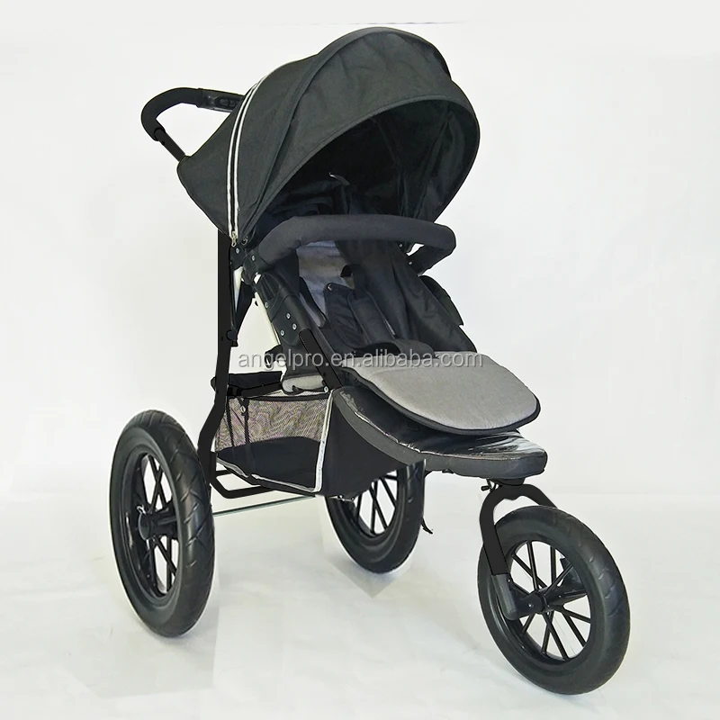 factory supplier European waterproof 16 inch inflatable big wheels baby jogger stroller travel system