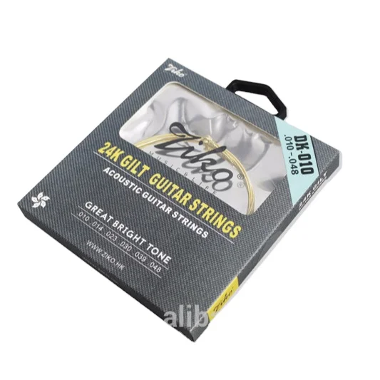 ziko 24k gold coating acoustic guitar string DK-010/011/012