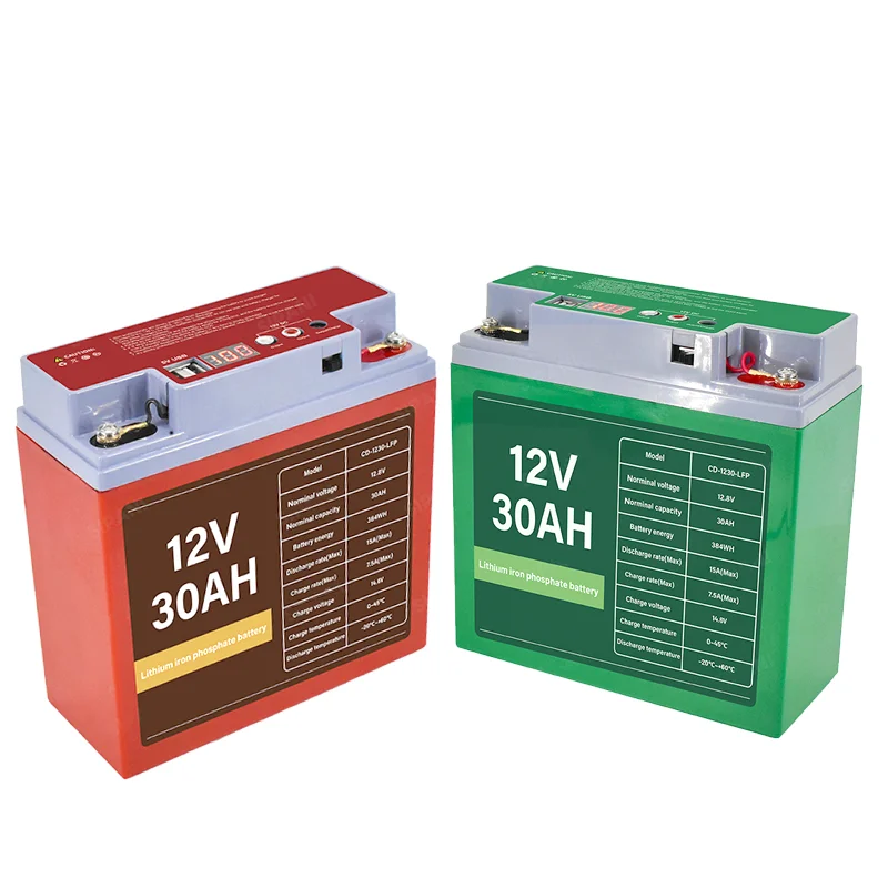 Wholesale Cheap Price LiFePo4 Battery 12v 30Ah-200Ah 30Ah 40Ah 50Ah Power Supply with 5V USB 12VDC Output for Power Tools Boats