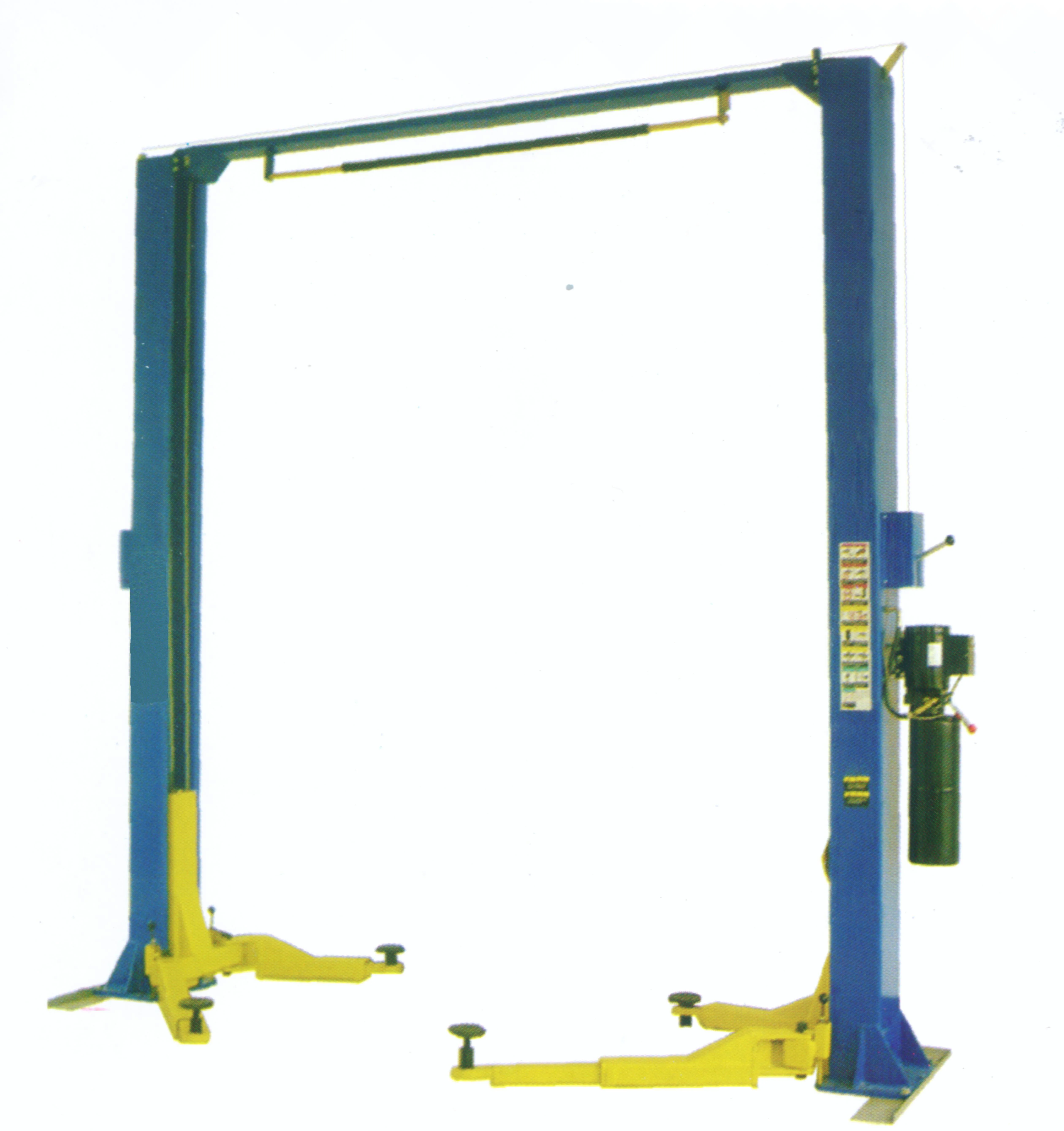 Loading capacity  4200kg two post car lift