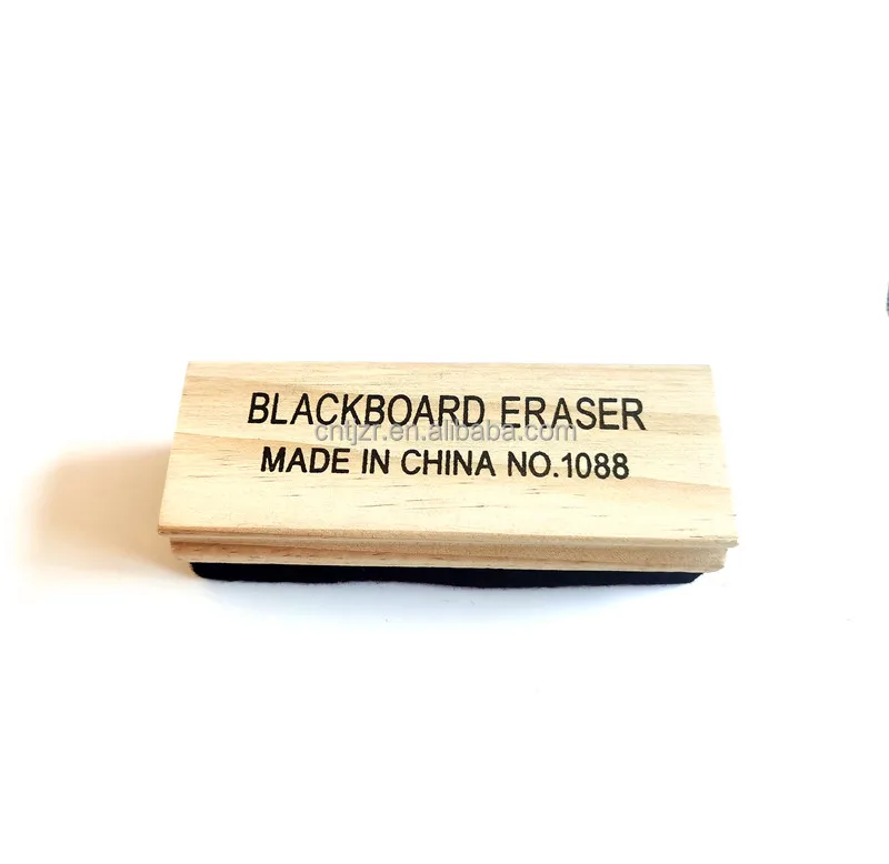 
Wholesale School wooden handled Wool Felt Chalkboard White Board Eraser OEM Customized 