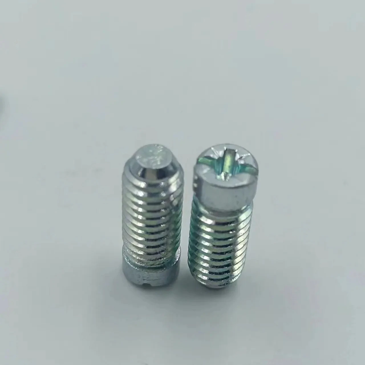 M6 Burnished Stainless Steel Flat Grub Screws Set Metal Socket Screw Hex Head Visseries Confirmat Screw Metric Measurement