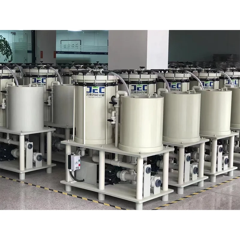 Hot Sales JEC Barrel Electroplating Machine 15000L Plating Filter For Copper Electroplating