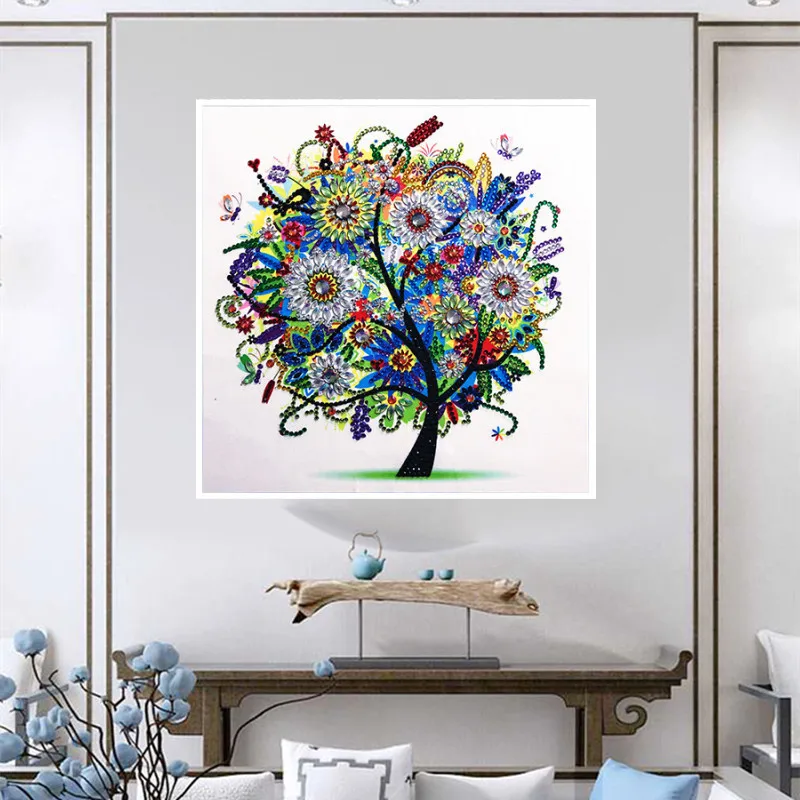 Алмазная живопись деревья