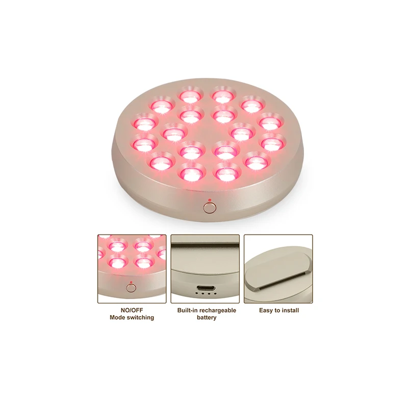 Professional Equipment Tdp Beauty Treatment Photodynamic Nir Portable Ptd Led Light Therapy Machine Infrared Lamp Physiotherapy