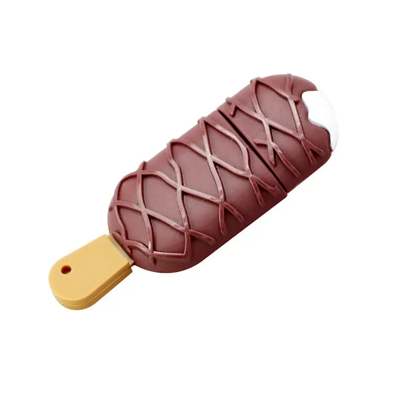 Made in China Cute Chocolate Ice cream Pendrive Usb Flash Drive memory stick thumb drives usb 3.0