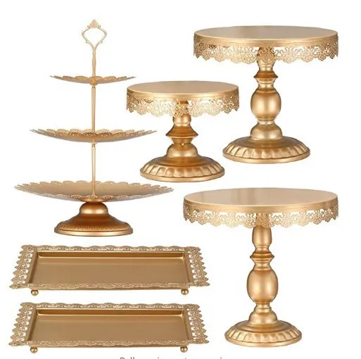 Cake dish props wedding cake stand luxury cake tools and accessories for decorating
