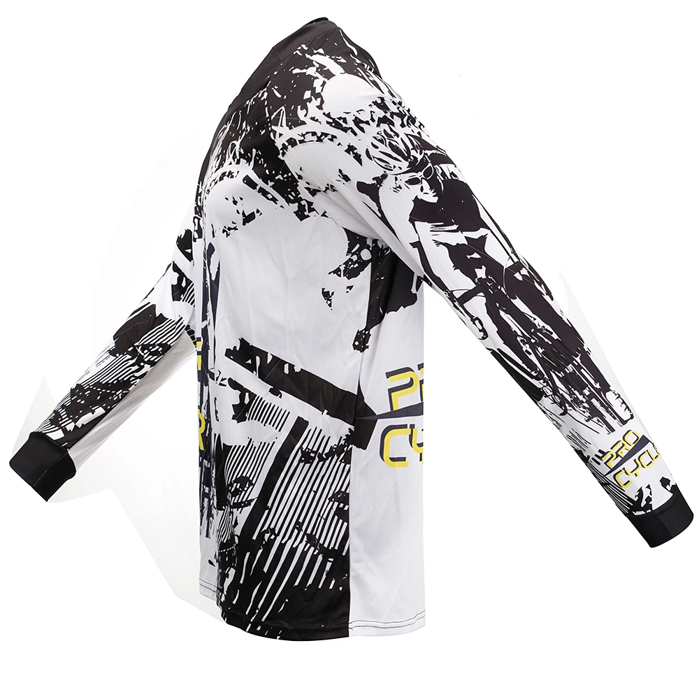Pro Team Cycling Jersey Men MX Motocross DH Cycling Jersey Men Bike Downhill Racing Clothes Riding Shirts