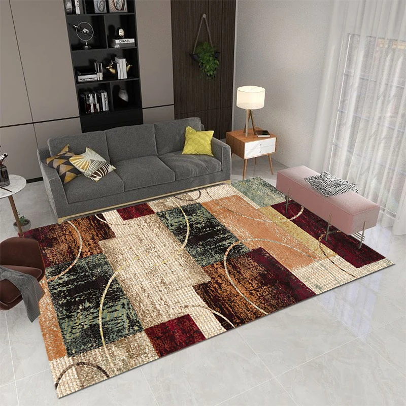 Wholesale hot selling white luxury area carpet digital printing floor mat customization 3D printing washable persian rugs viscos