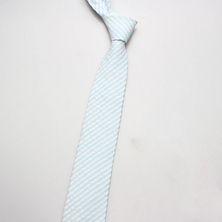 brand new men casual cotton neckties stripe ties for wholesale