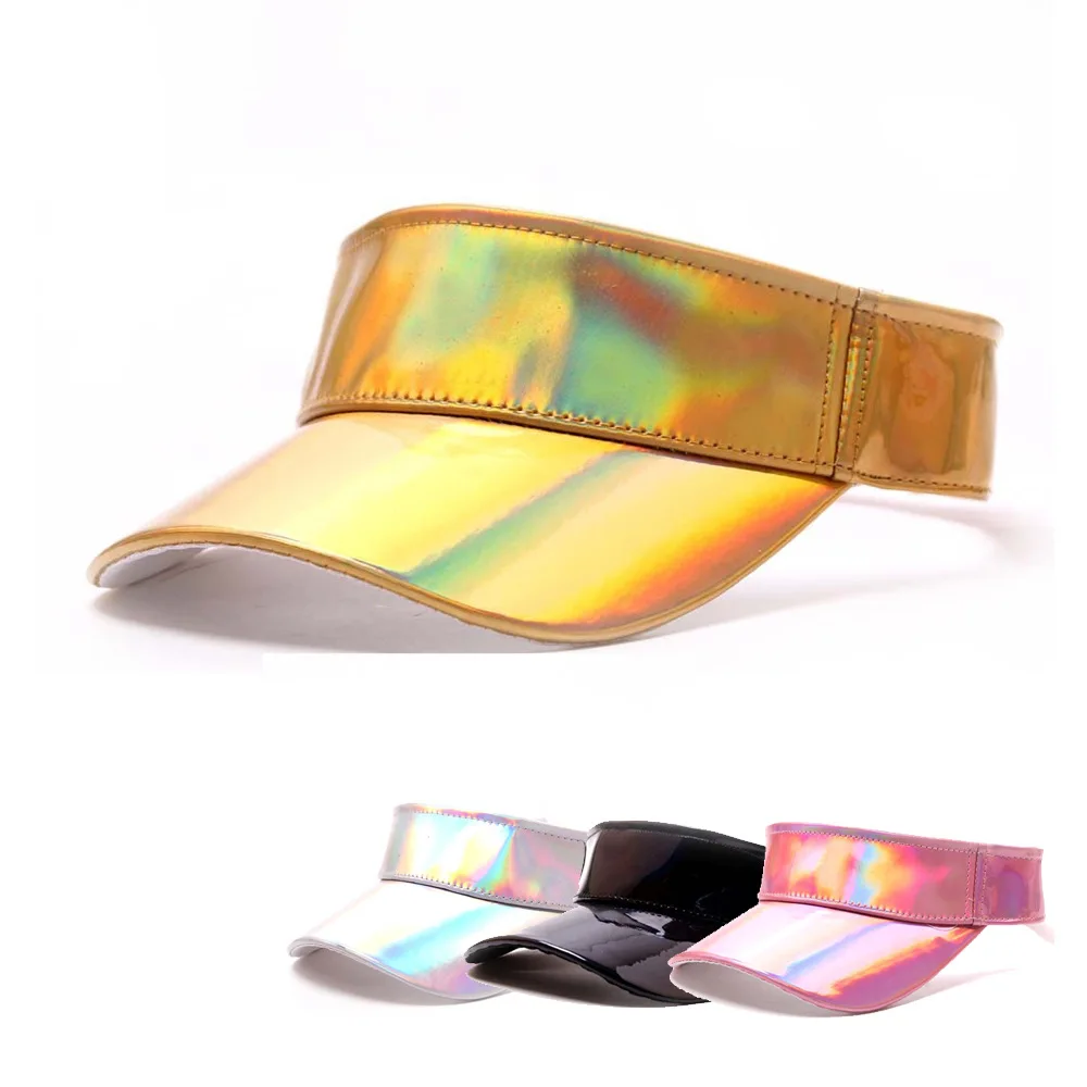 Wholesale summer outdoor unisex lovers sports leather Baseball Adjustable Sun visor Sublimation Blank Visor Hat empty cap