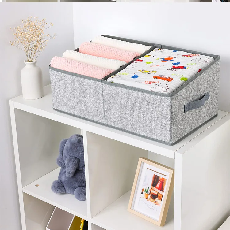 Closet Storage Bins Shelf Baskets For Organization, Closet Organizers And Storage