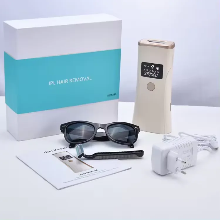 990000 Flash IPL Laser Hair Removal Instrument Lady Armpit Hair Shaving Stripper Ice Cooling Painless IPL Hair Remover