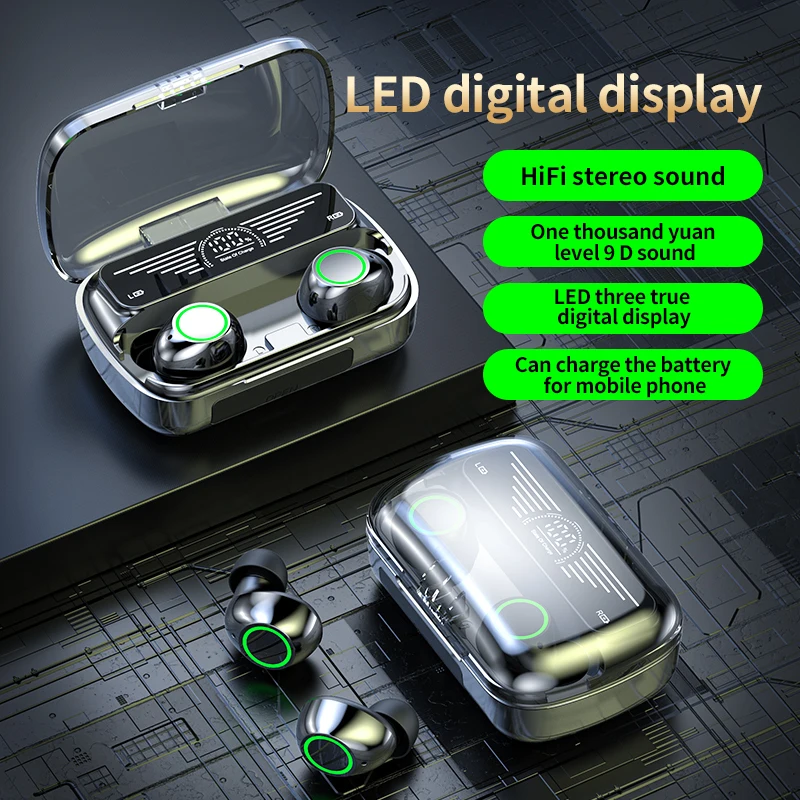 Bq10 новые оригинальные наушники-вкладыши TWS беспроводные наушники Bluetooth стерео гарнитура Hi-Fi наушники светодиодный дисплей Водонепроницаемый auriculares