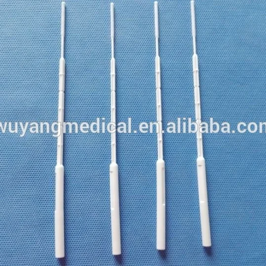 Cells sampling swab stick / saliva collection medical brush / sterile disposable sampling flocked swab