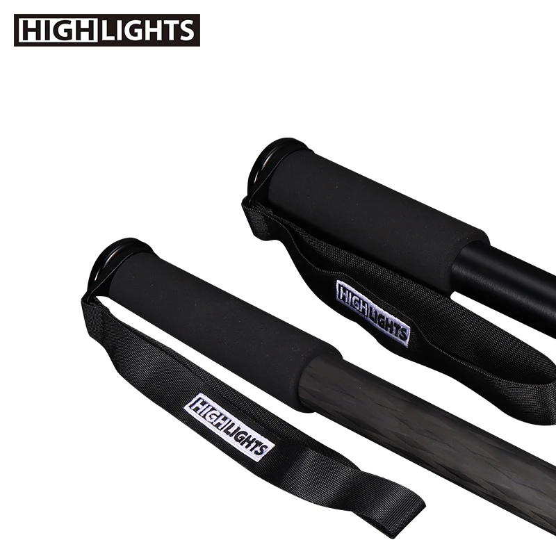 
Factory Direct 4 Section Legs Carbon Fiber Monopod Portable Light Camera Unipod 
