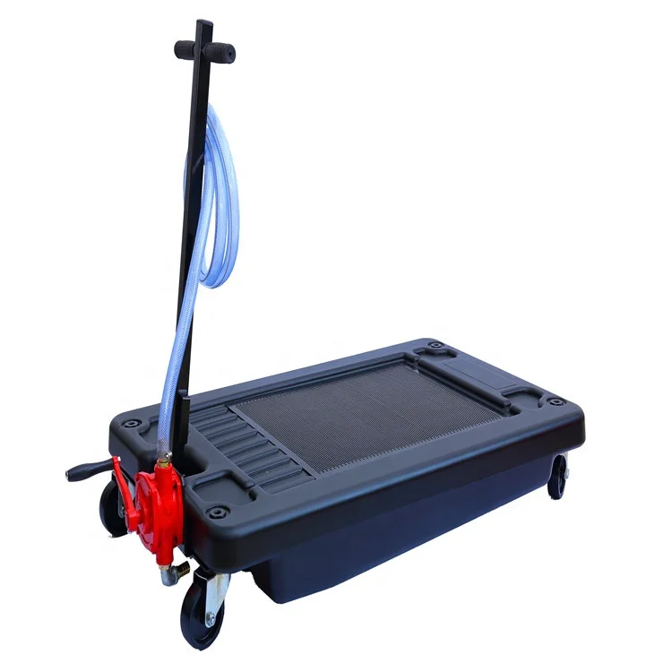 High Quality Best Price Factory Direct Supply Oil Drainer Plastic Low Profile 17 Gal. with Steel Manual Pump  ODPLP17
