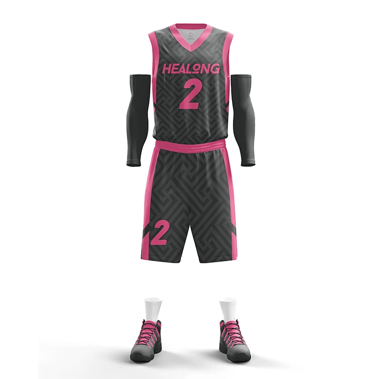 Custom Design Sublimation Blank Basketball Jersey
