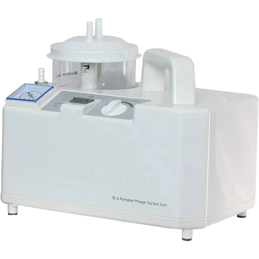 IN-7E-A Medical  Phlegm Suction Pump Machine Water Suction Machine Oem Plastic Air Suction Machine 3 Years